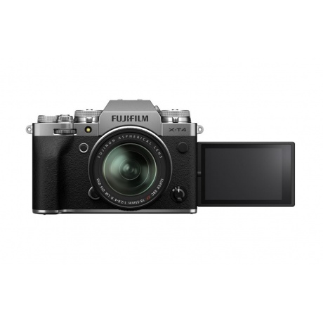 Цифровой фотоаппарат FujiFilm X-T4 Kit XF18-55mm F2.8-4 R LM OIS Silver - фото 7