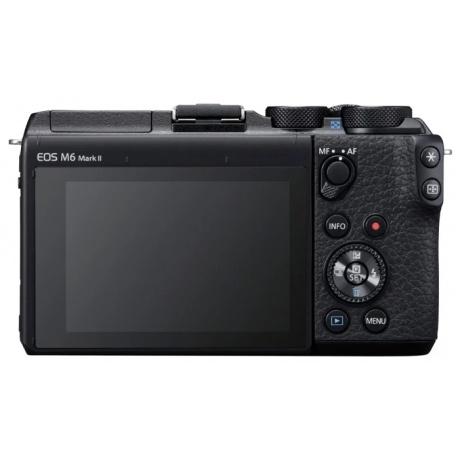Цифровой фотоаппарат Canon EOS M6 Mark II черный (без объектива) - фото 2