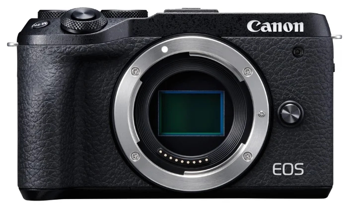 Цифровой фотоаппарат Canon EOS M6 Mark II черный (без объектива) 3611C002 - фото 1