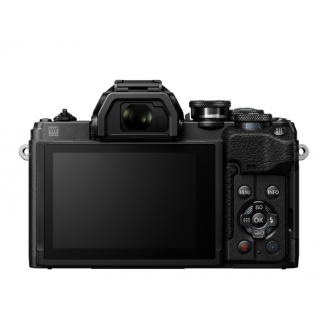 Цифровой фотоаппарат OM-D E-M10 Mark IV Kit ( E-M10 Mark IV Body black + EZ-M1442 EZ black) - фото 4
