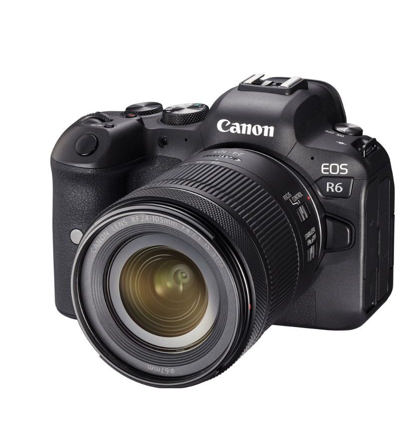 Цифровой фотоаппарат Canon EOS R6 kit RF 24-105mm f/4-7.1 IS STM фотоаппарат canon eos rp kit черный rf 24 105mm f4 7 1 is stm