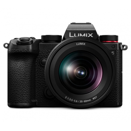 Цифровой фотоаппарат Lumix DC-S5KEE-K kit Lumix S 20-60mm f/3.5-5.6 черный - фото 2