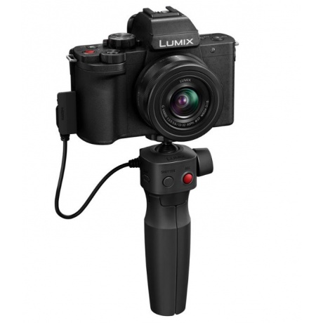 Цифровой фотоаппарат Lumix DC-G100V Kit 12-32mm / F3.5-5.6  ASPH. / MEGA O.I.S. lens черный - фото 2