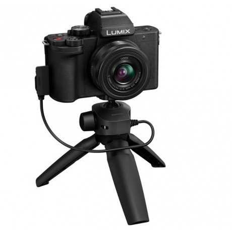 Цифровой фотоаппарат Lumix DC-G100V Kit 12-32mm / F3.5-5.6  ASPH. / MEGA O.I.S. lens черный - фото 3