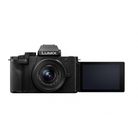 Цифровой фотоаппарат Lumix DC-G100V Kit 12-32mm / F3.5-5.6  ASPH. / MEGA O.I.S. lens черный - фото 7
