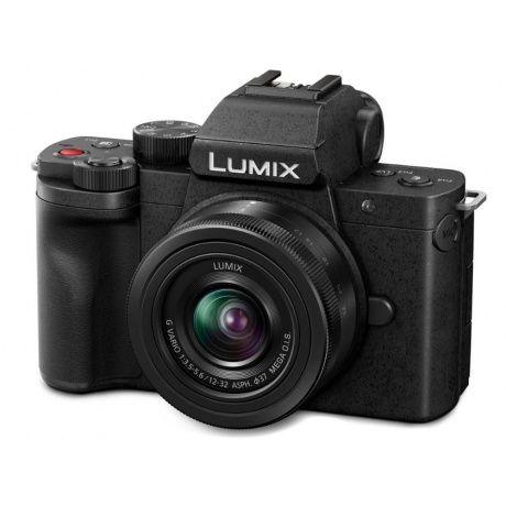 Цифровой фотоаппарат Lumix DC-G100 Kit 12-32mm / F3.5-5.6  ASPH. / MEGA O.I.S. lens черный - фото 1
