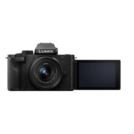 Цифровой фотоаппарат Lumix DC-G100 Kit 12-32mm / F3.5-5.6  ASPH. / MEGA O.I.S. lens черный - фото 4