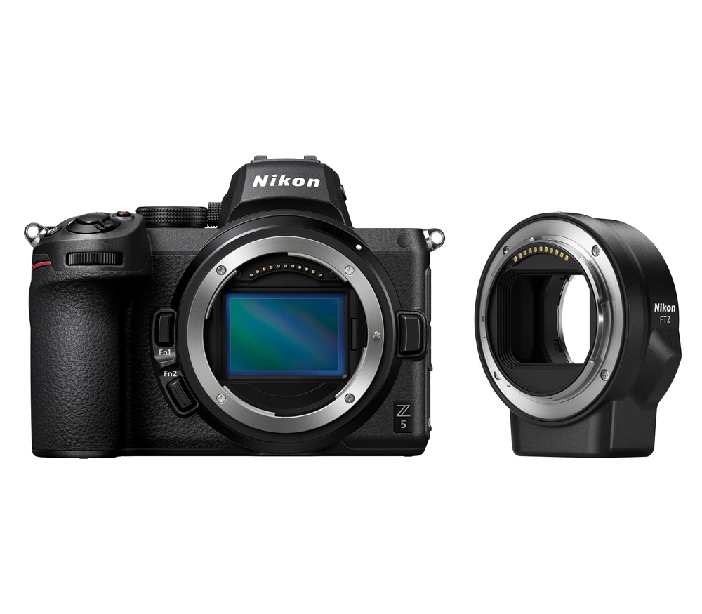 Цифровой фотоаппарат Nikon Z5 Body с адаптером FTZ, цвет черный VOA040K002 - фото 1