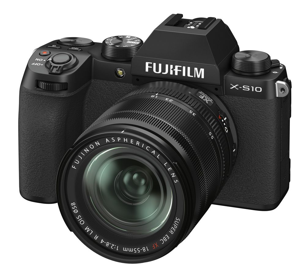 Цифровой фотоаппарат FujiFilm X-S10 Kit XF18-55mm F2.8-4 R LM OIS Black - фото 1