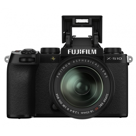 Цифровой фотоаппарат FujiFilm X-S10 Body Black - фото 7