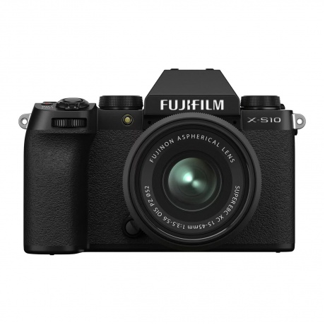 Цифровой фотоаппарат FujiFilm X-S10 Kit XC15-45mm OIS PZ Black - фото 1