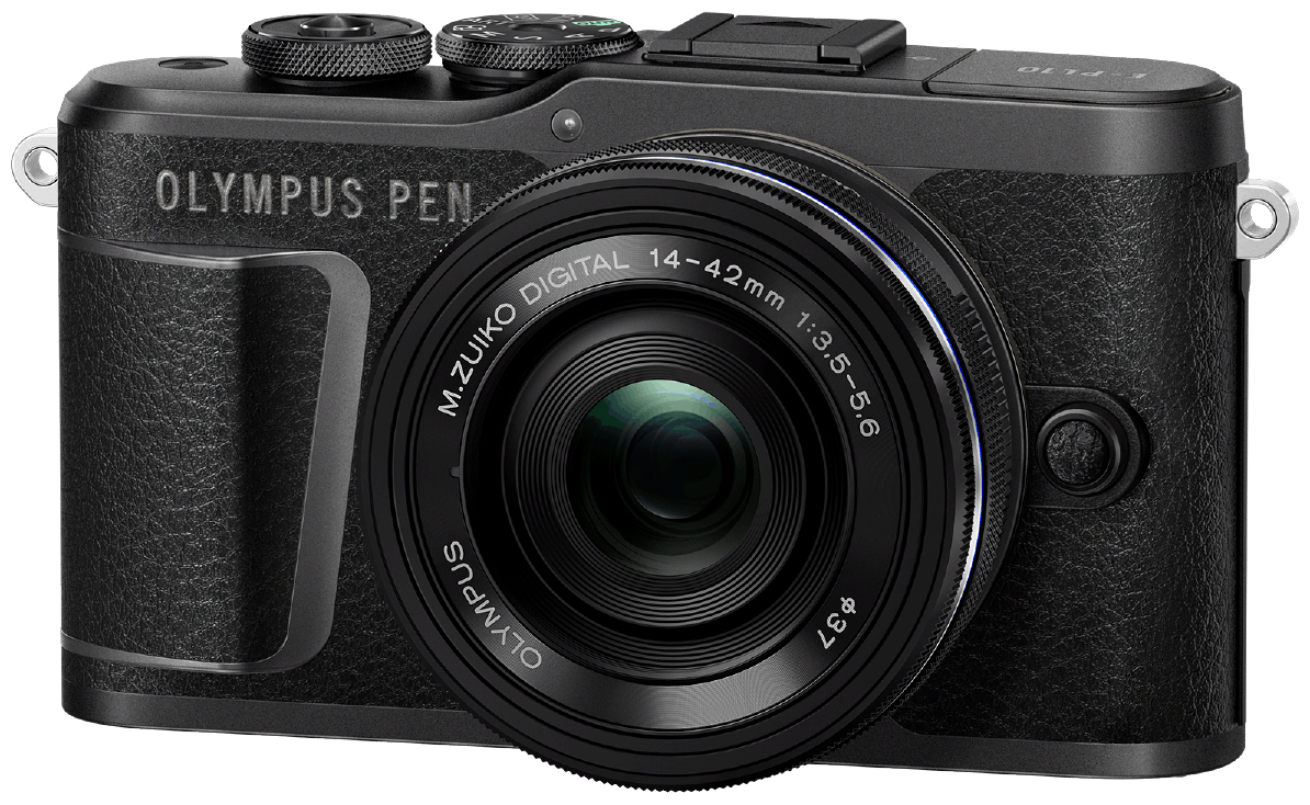 Цифровой фотоаппарат Olympus Pen E-PL10 Kit 14-42 Black, цвет черный