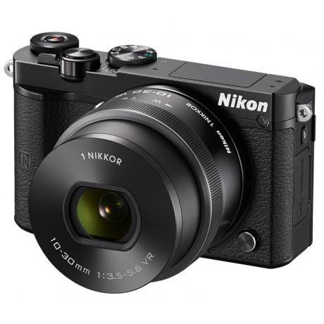 Цифровой фотоаппарат Nikon 1 J5 Kit 10-30 Black - фото 1