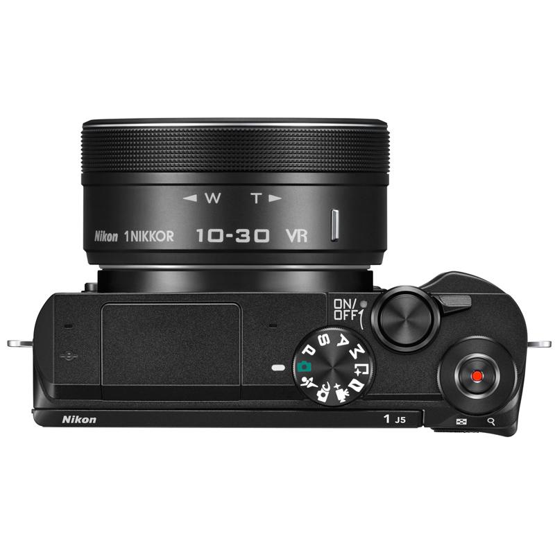 Цифровой фотоаппарат Nikon 1 J5 Kit 10-30 Black - фото 3