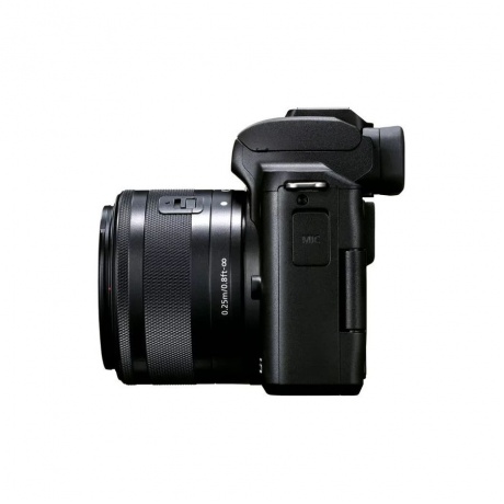 Цифровой фотоаппарат Canon EOS M50 Mark II kit 15-45 IS STM Black - фото 3