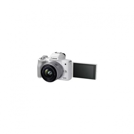 Цифровой фотоаппарат Canon EOS M50 Mark II kit 15-45 IS STM White - фото 8