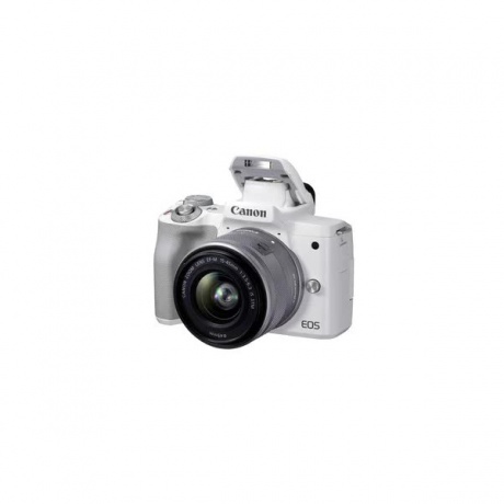 Цифровой фотоаппарат Canon EOS M50 Mark II kit 15-45 IS STM White - фото 9