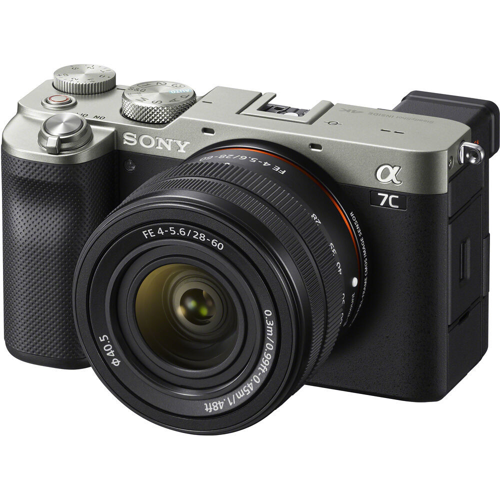 Цифровой фотоаппарат Sony Alpha A7C kit FE 28-60/4,0-5.6 OSS серебро