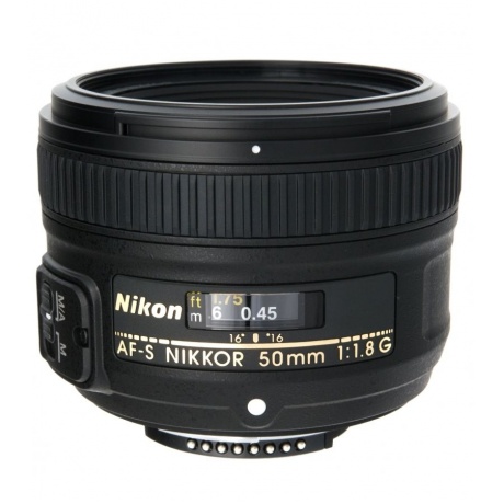 Объектив Nikon 50mm f 1.8G AF-S Nikkor - фото 1