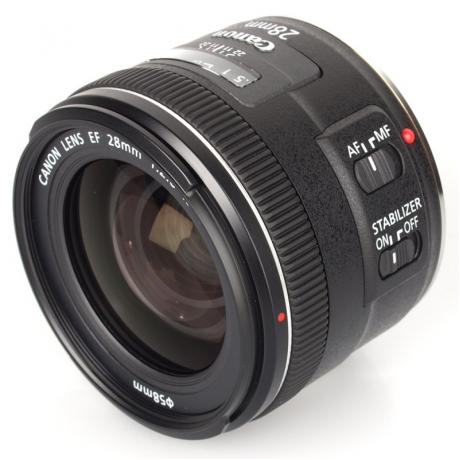 Объектив Canon EF 28 mm F/2.8 IS USM - фото 4
