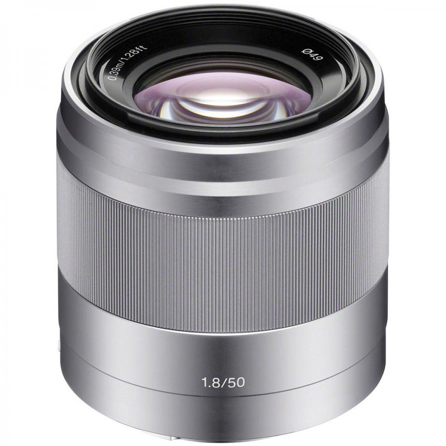 Объектив Sony 50mm f:1.8 OSS (SEL-50F18) Silver