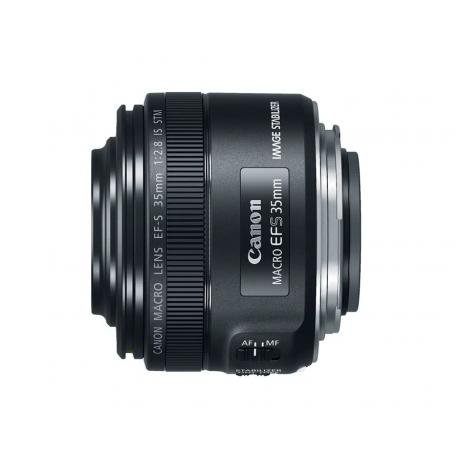 Объектив Canon EF-S 35 mm f 2.8  IS STM Macro LED - фото 2