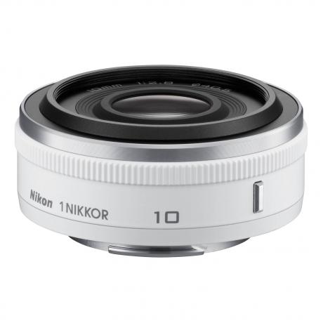 Объектив Nikon 10mm f/2.8 White for Nikon 1 - фото 1
