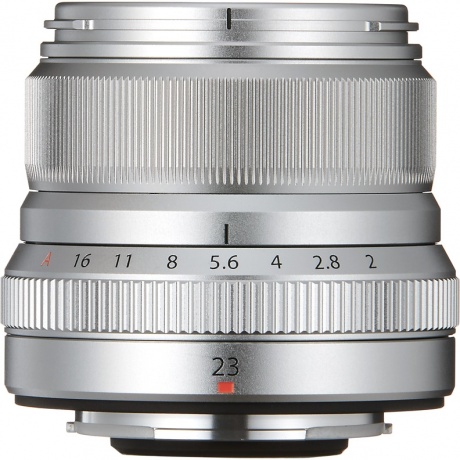 Объектив Fujifilm XF23mm F2.0 R WR silver - фото 2