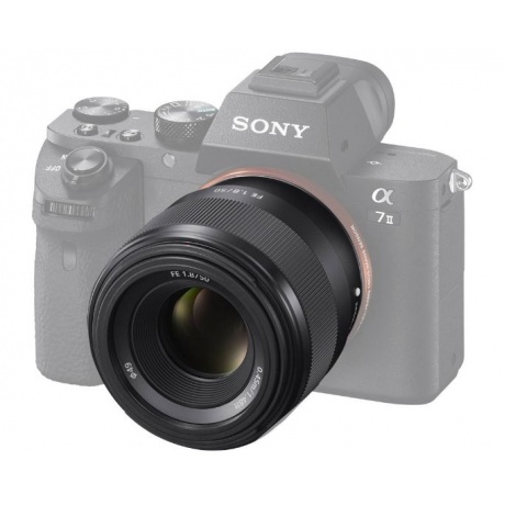 Объектив Sony SEL-50F18F E-Mount FE 50mm F1.8 (Full Frame) - фото 3