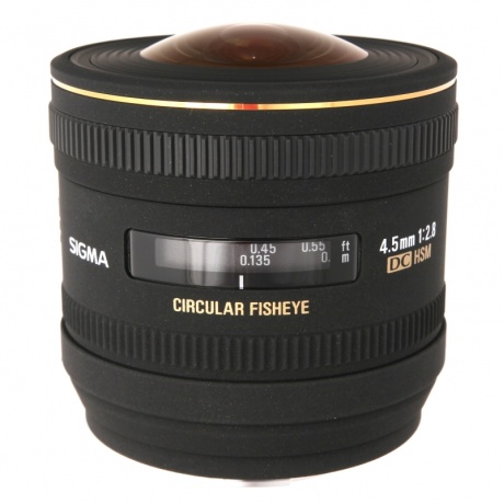 Объектив Sigma AF 4.5mm f/2.8 EX DC Circular Fisheye HSM SONY - фото 2