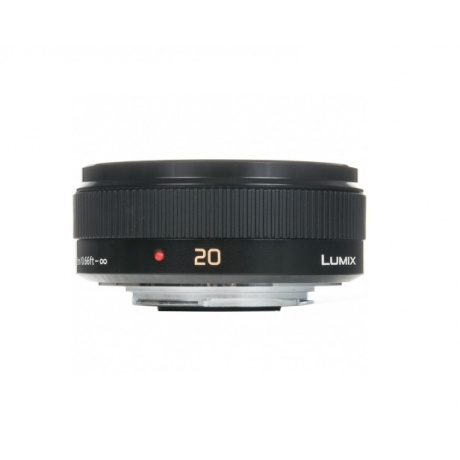 Объектив Panasonic Lumix H-H020AE  LUMIX G 20 мм / F1.7 ASPH. черный - фото 3