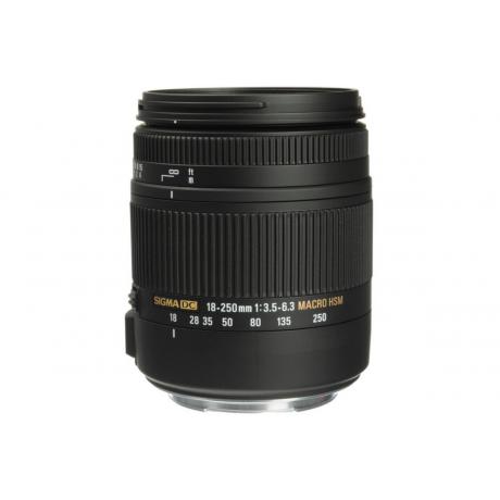 Объектив Sigma AF 18-250mm f/3.5-6.3 DC OS HSM Macro Nikon F - фото 1