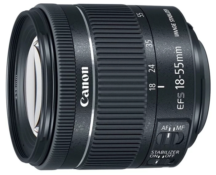 Объектив Canon EF-S 18-55mm f/4-5.6 IS STM 1620C005 - фото 1