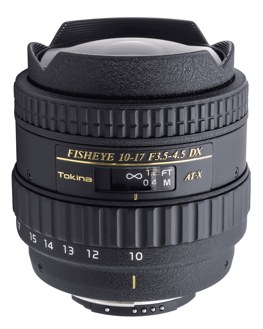 Объектив Tokina AT-X 107 F3.5-4.5 DX Fisheye N/AF (10-17mm) для Nikon