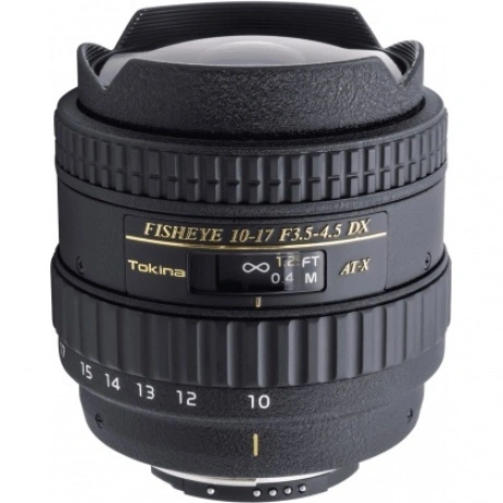 Объектив Tokina AT-X 107 F3.5-4.5 DX Fisheye C/AF (10-17mm) для ...