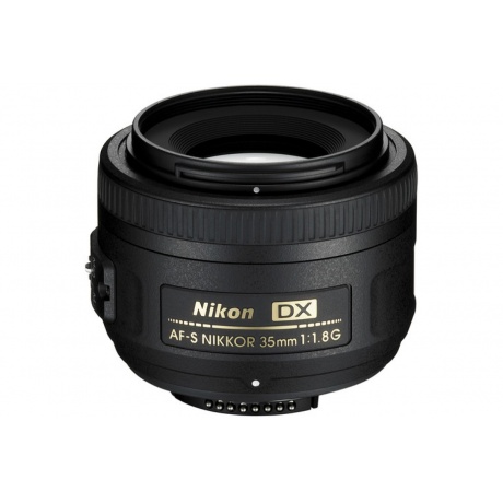 Объектив Nikon 35mm f/1.8G AF-S DX Nikkor - фото 1