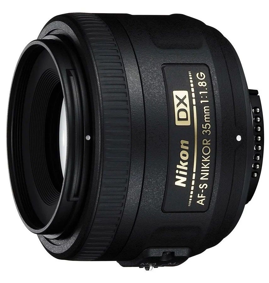 Объектив Nikon 35mm f/1.8G AF-S DX Nikkor объектив для цифрового фотоаппарата nikon 24 70mm f 2 8e ed vr af s nikkor