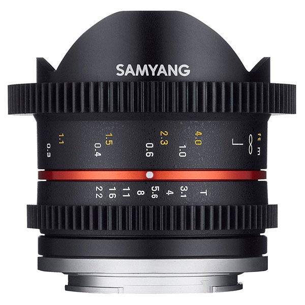 Объектив Samyang MF 8mm T3.1 Fish-eye CINE Fuji X