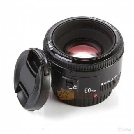 Объектив Yongnuo EF 50mm f/1.8 Canon - фото 3