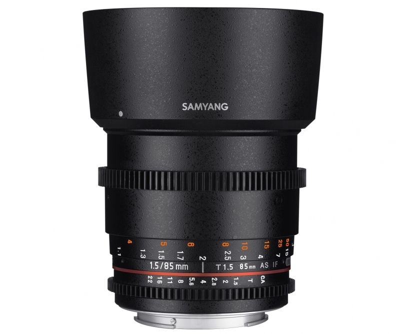 Объектив SAMYANG MF 85mm T1.5 AS IF UMC VDSLR Nikon F - фото 1