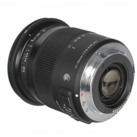 Объектив Sigma AF 17-70mm f2.8-4 DC Macro OS HSM Canon - фото 3