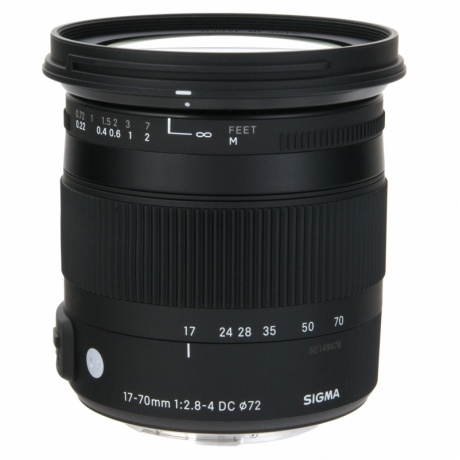 Объектив Sigma AF 17-70mm f2.8-4 DC Macro OS HSM Canon - фото 4