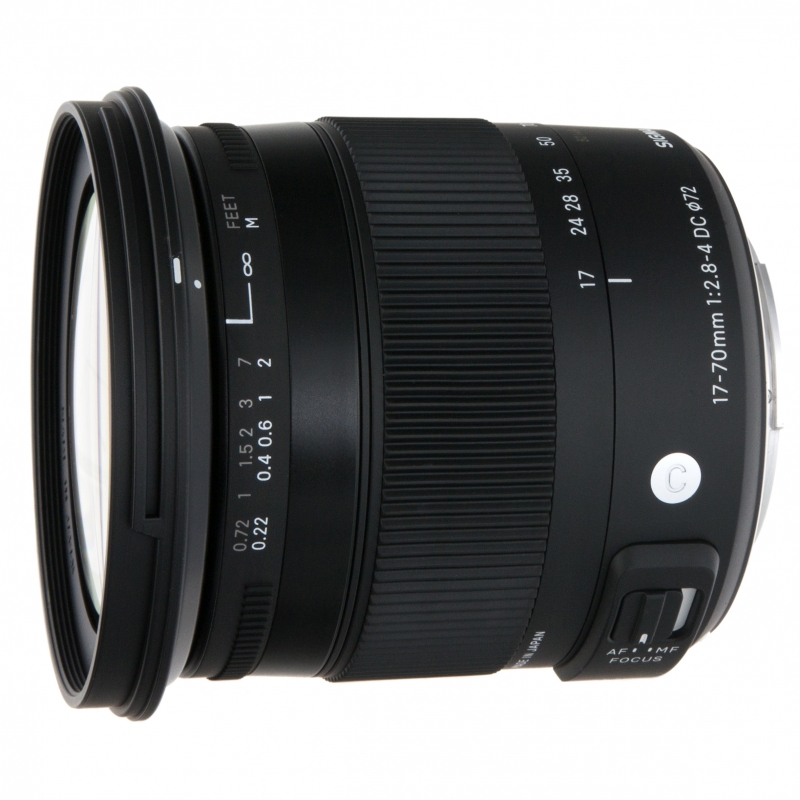 Объектив Sigma AF 17-70mm f2.8-4 DC Macro OS HSM Canon - фото 1