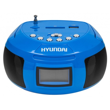 Аудиомагнитола Hyundai H-PAS160 синий - фото 3