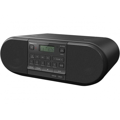 Аудиомагнитола Panasonic RX-D550E-K черный 20Вт - фото 2