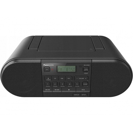 Аудиомагнитола Panasonic RX-D550E-K черный 20Вт - фото 4