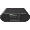 Аудиомагнитола Panasonic RX-D550E-K черный 20Вт