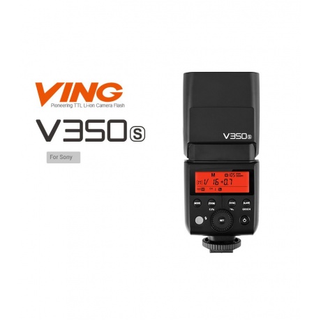 Вспышка накамерная Godox Ving V350S TTL аккумуляторная для Sony - фото 2