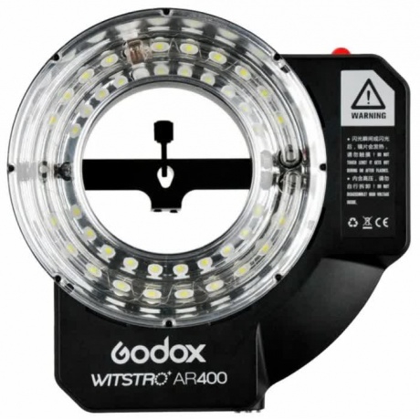 Вспышка кольцевая Godox Witstro AR400 аккумуляторная - фото 3