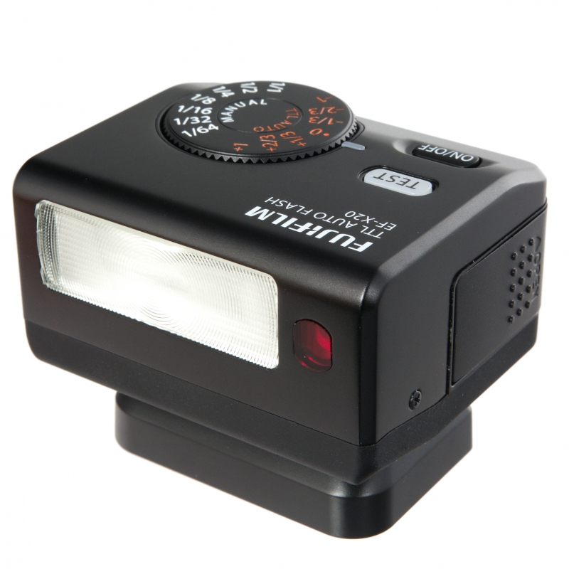 Вспышка Fujifilm EF-X20 (TTL вспышка, ведущее число 20 в ретро дизайне)